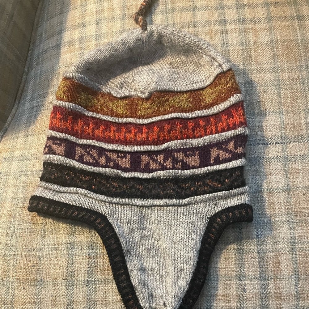 Men’s handmade in Peru baby alpaca Inka Tradition hat New